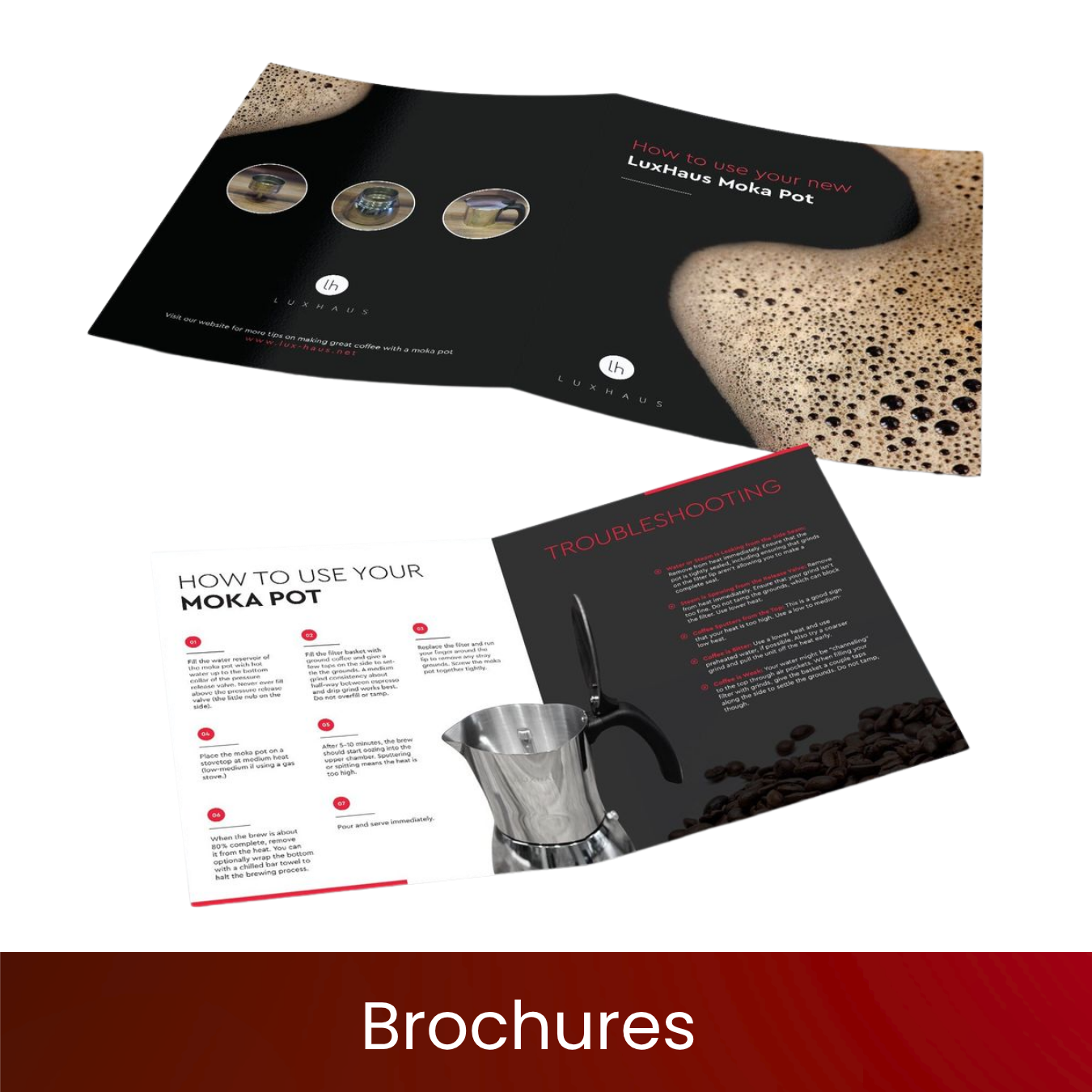 Brochures | Custom Offset Printed Bi & Tri-Fold Brochures | 130-300 GSM Art Paper | Full-Colour HD Print | Matte/Gloss Lamination | Brochures for Marketing, Products & Corporate Use | Excel Print - Image 3