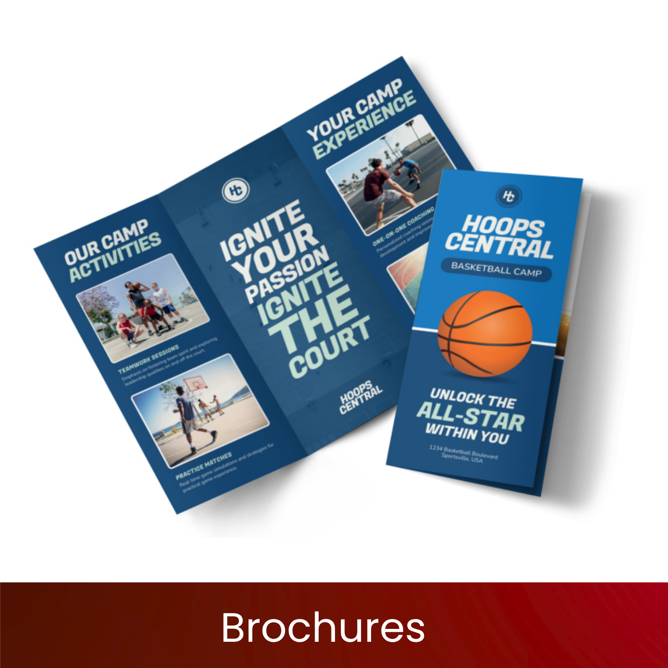 Brochures | Custom Offset Printed Bi & Tri-Fold Brochures | 130-300 GSM Art Paper | Full-Colour HD Print | Matte/Gloss Lamination | Brochures for Marketing, Products & Corporate Use | Excel Print - Image 4