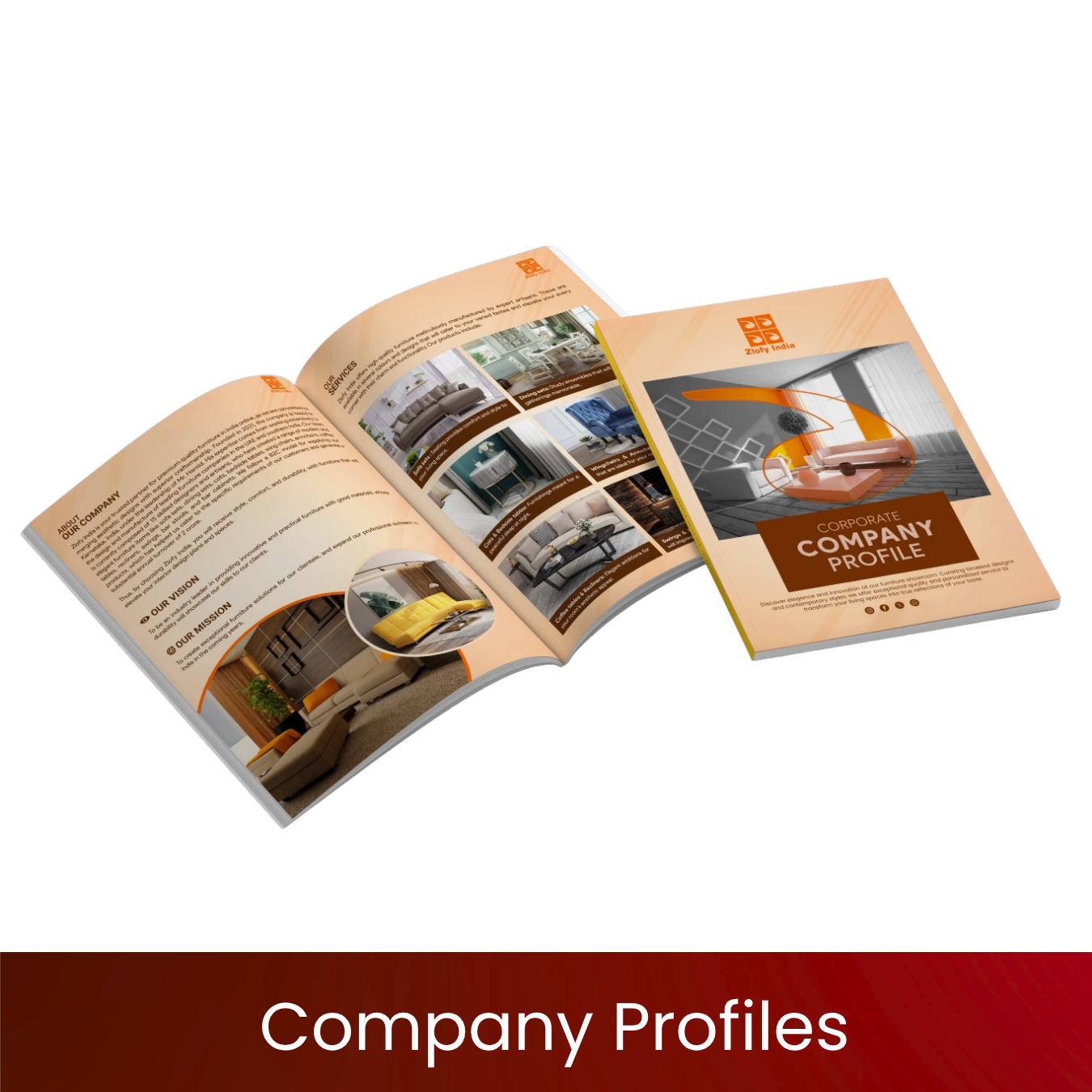 Company Profiles | Custom Designed & Printed Profile Booklets | Multi-Page Premium Binding | Full-Colour HD Print | Matte/Gloss Lamination | Company Profile Booklets for Corporates & Pitches | Excel Print - Image 3
