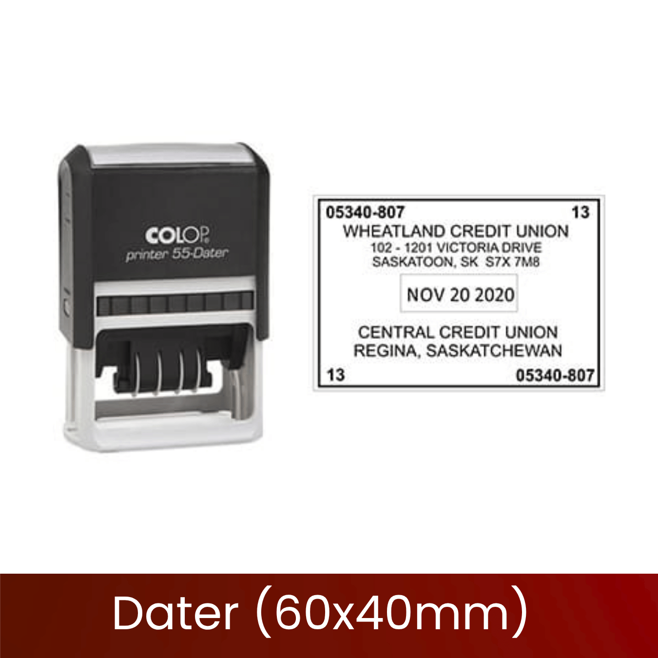 Dater (size 60x40mm)
