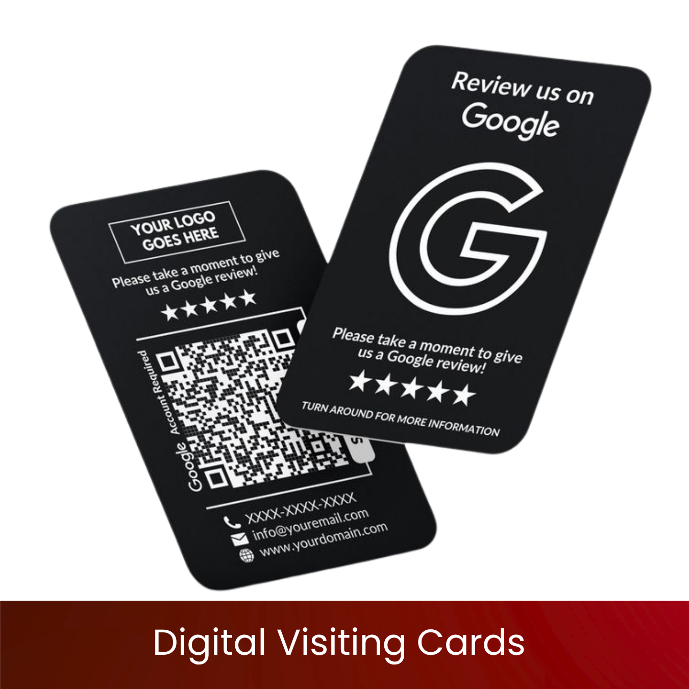 Digital Visiting Cards | Smart NFC & QR Business Card | Share Contact in One Tap | Eco-Friendly, Reusable & Editable | Works Without App | Digital Visiting Cards for Modern Professionals | Excel Print - Image 2