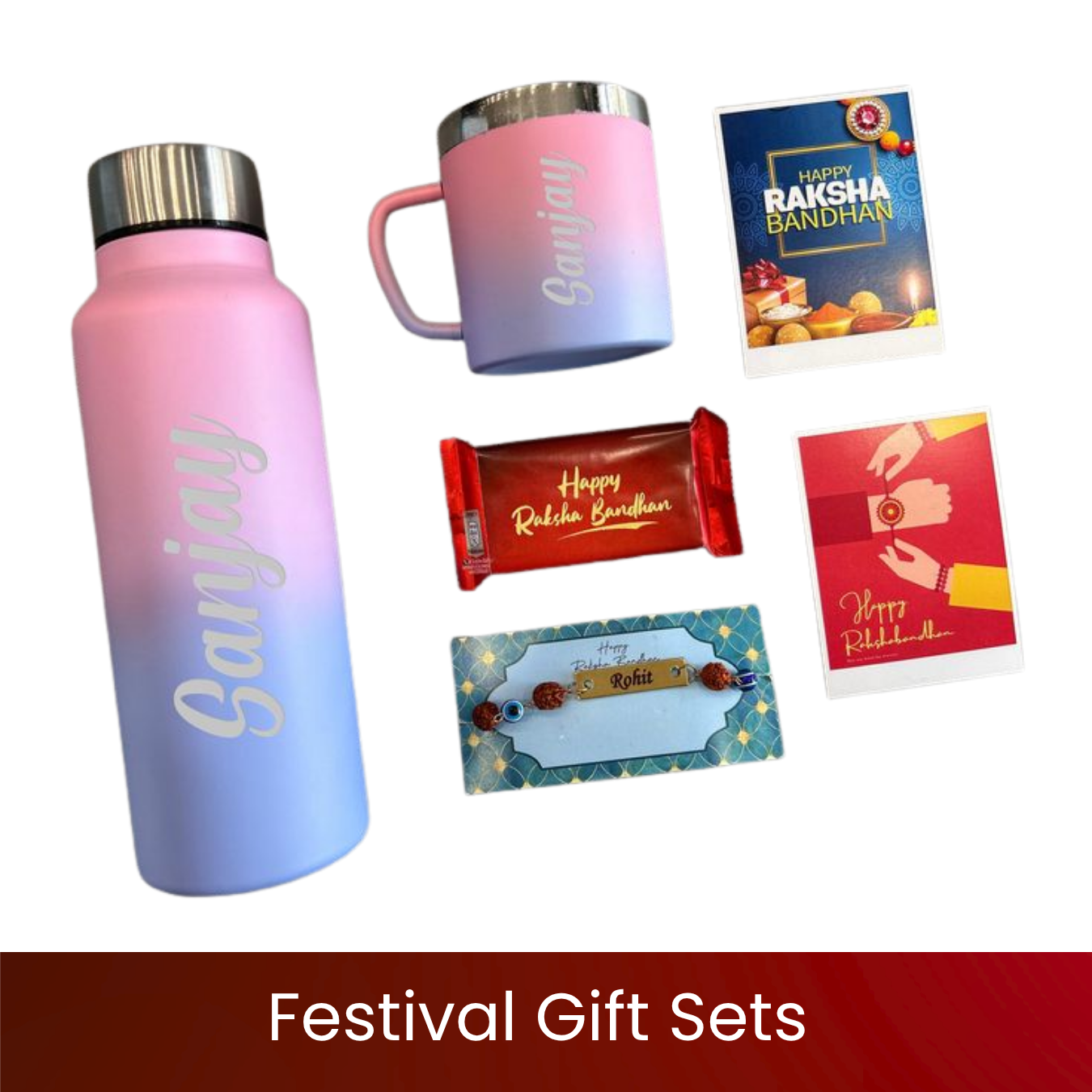 Festival Gift Sets | Custom Branded Diwali & Festive Hampers | Mugs, Bottles & Sweets Combo | Premium Gift Box Packaging | Logo Branding | Festival Gift Sets for Corporate, Clients & Employees | Excel Print - Image 3