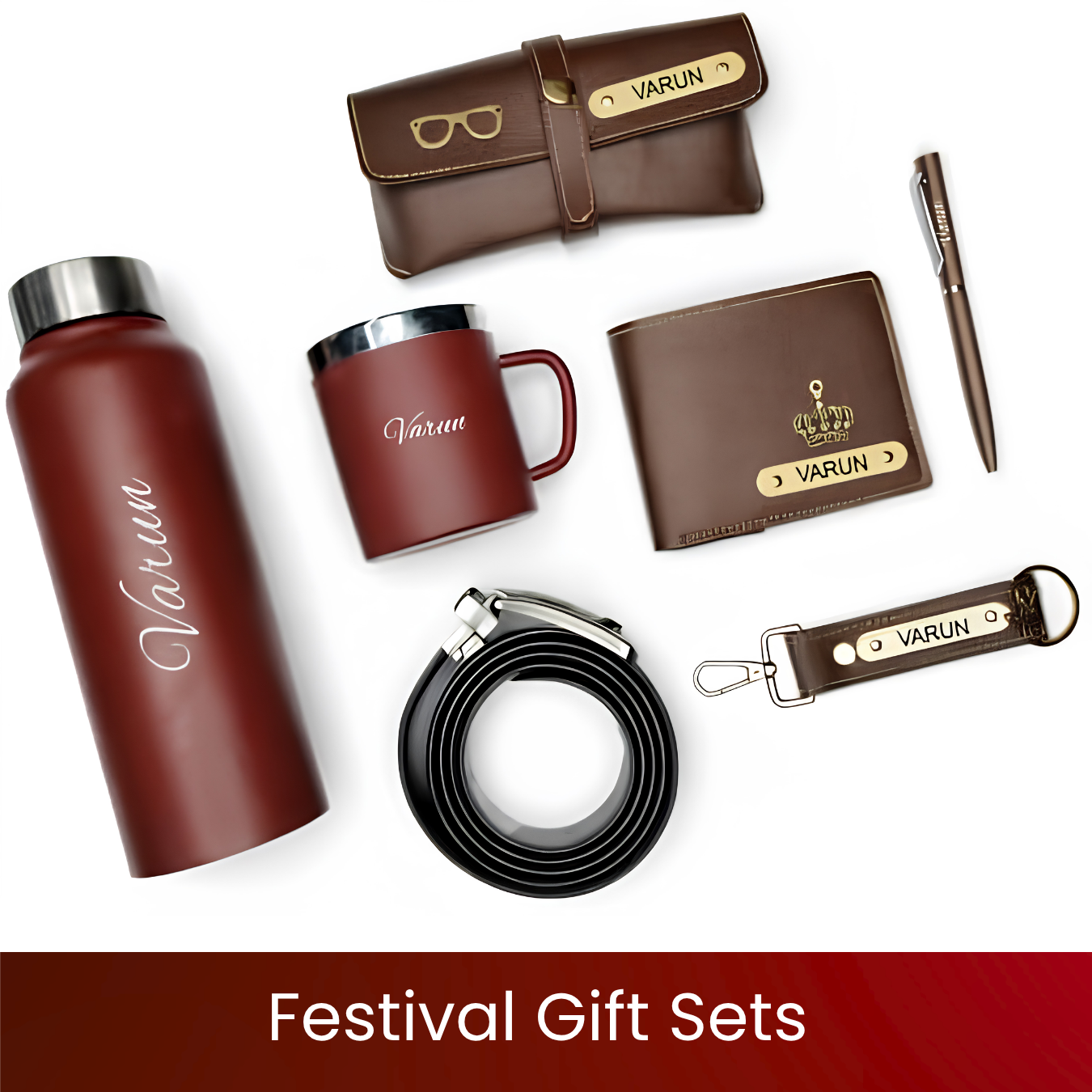 Festival Gift Sets | Custom Branded Diwali & Festive Hampers | Mugs, Bottles & Sweets Combo | Premium Gift Box Packaging | Logo Branding | Festival Gift Sets for Corporate, Clients & Employees | Excel Print - Image 2