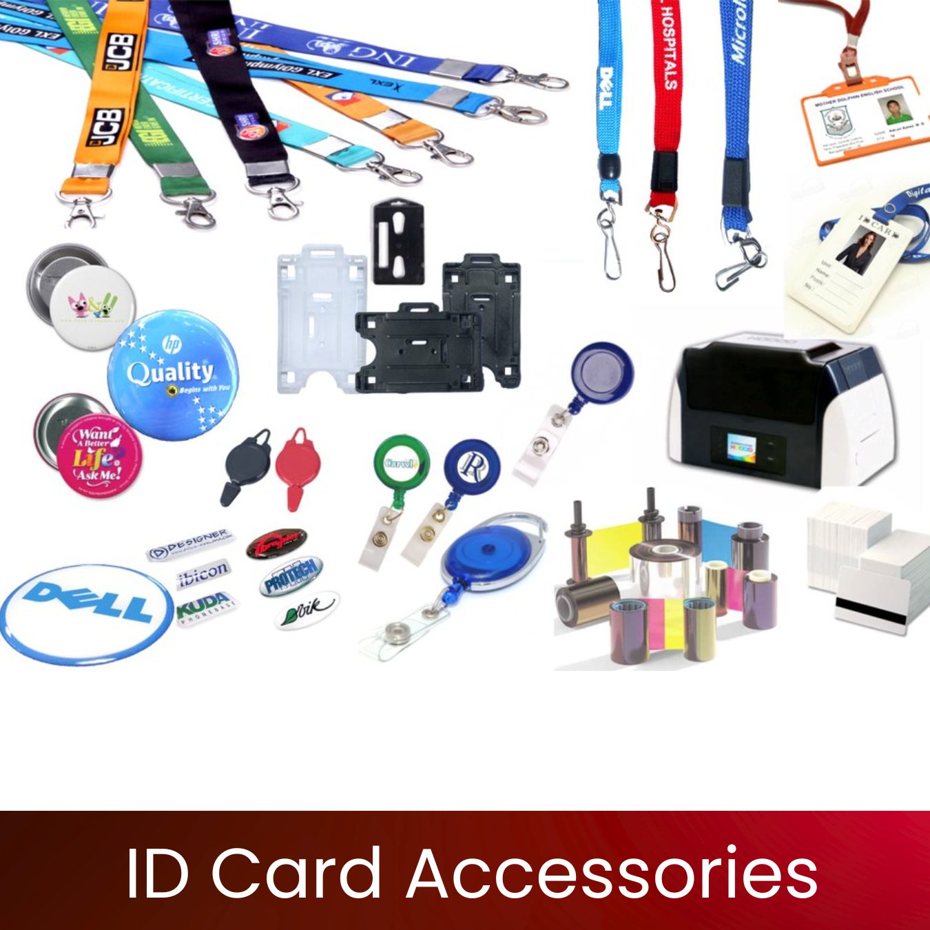 ID Card Accessories | Lanyards, Holders, Yoyo & Clips | Durable Branded ID Essentials | Office, School & Event Ready | Mix & Match Options | ID Card Accessories for Offices, Schools & Events | Excel Print