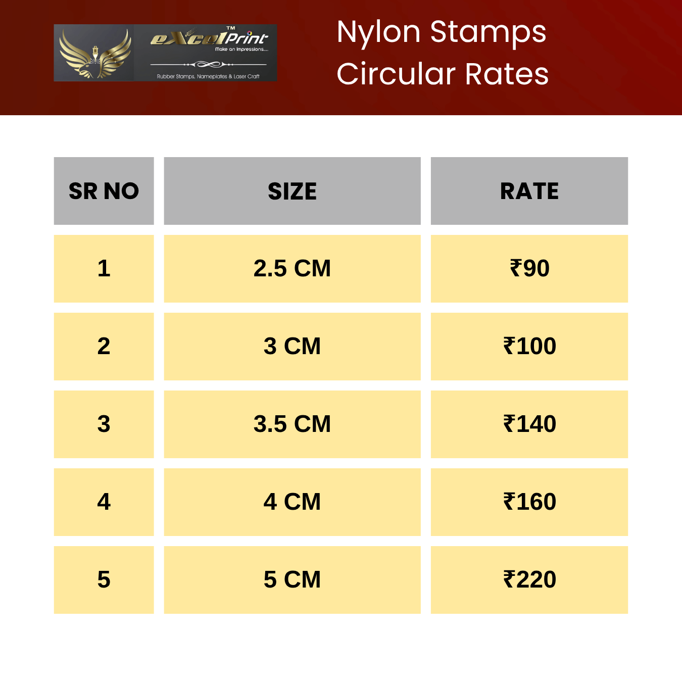 Nylon Stamps Circular - Image 3