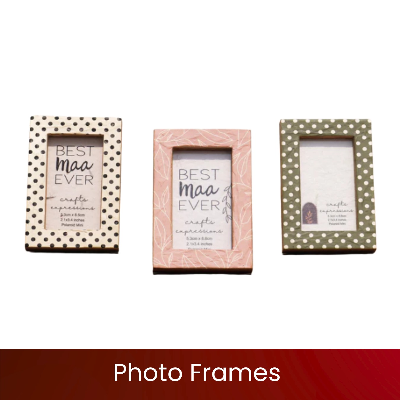 Customised Photo Frames | Personalised Printed Photo Frames | Your Photo & Text | Wood, Acrylic & Glass Options | Premium Finish | Photo Frames for Gifting, Home Decor & Occasions | Excel Print - Image 3