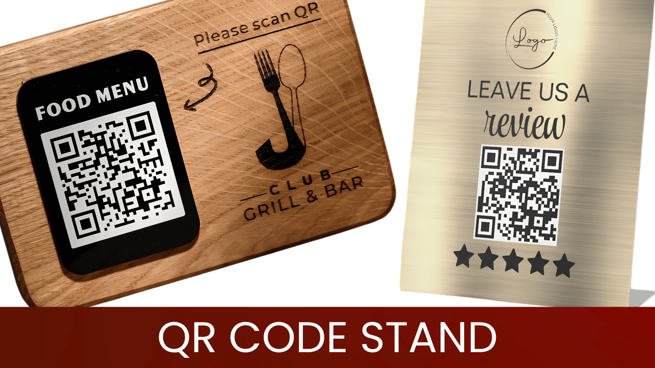QR Code Stand - Excel Print Mumbai
