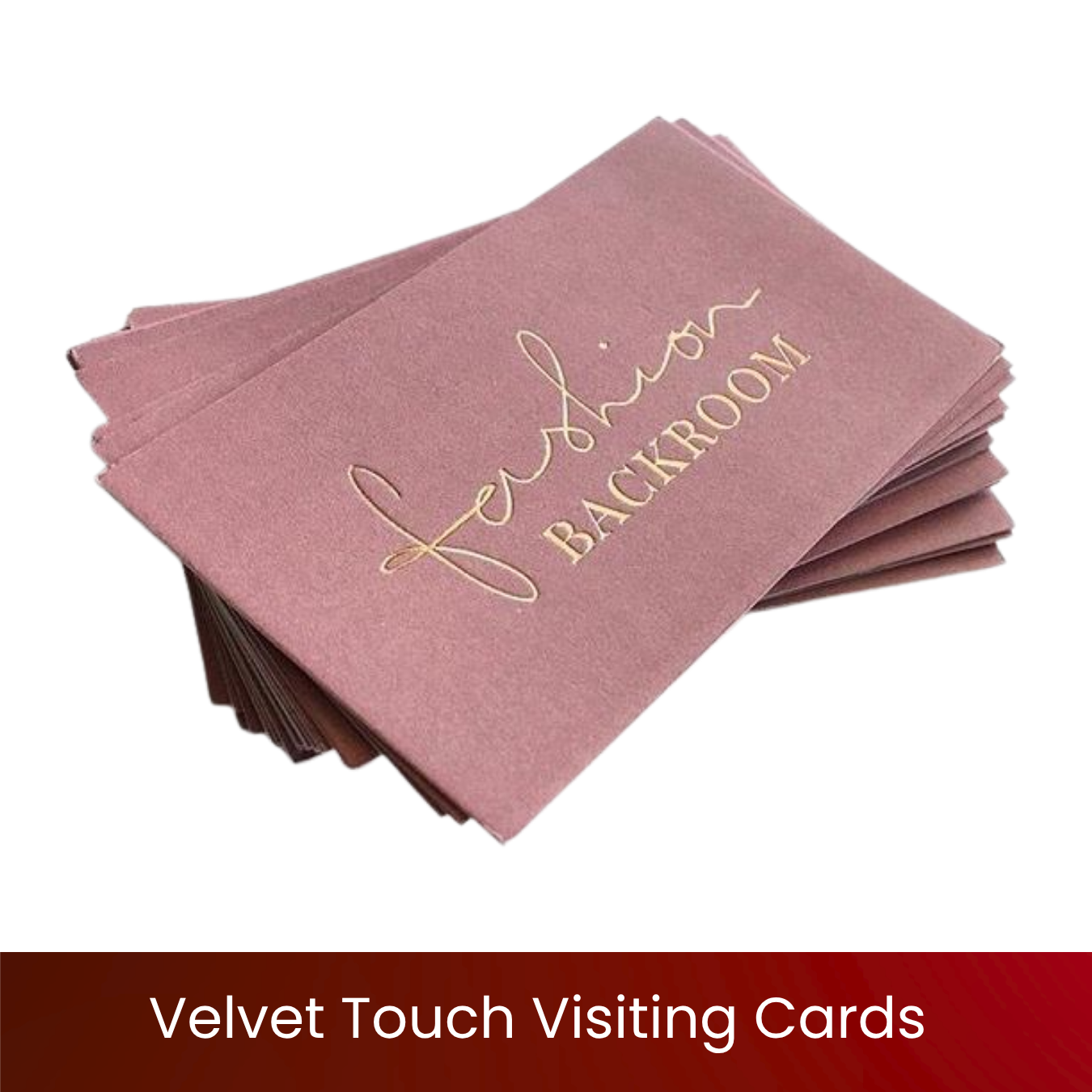 Velvet Touch Visiting Cards | 400 GSM Soft-Lamination Business Cards | Suede-Like Velvet Finish | Premium Tactile Feel | Spot UV & Foil Option | Velvet Visiting Cards for Luxury Branding | Excel Print