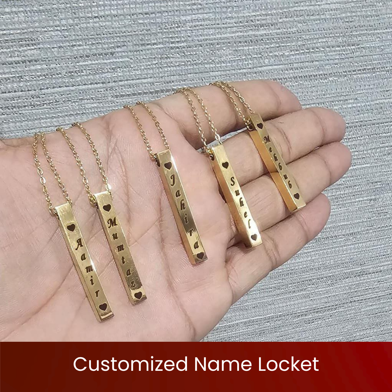 Customized Name Locket