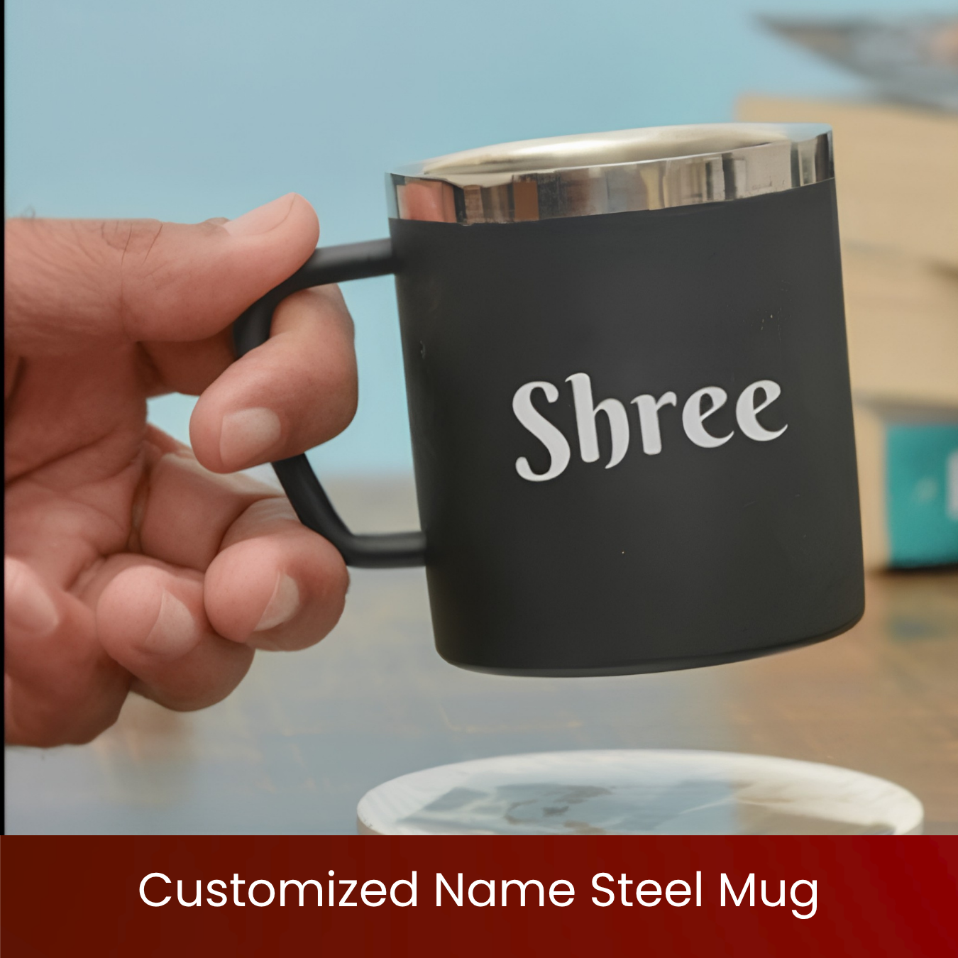 Customized Name Steel Mug