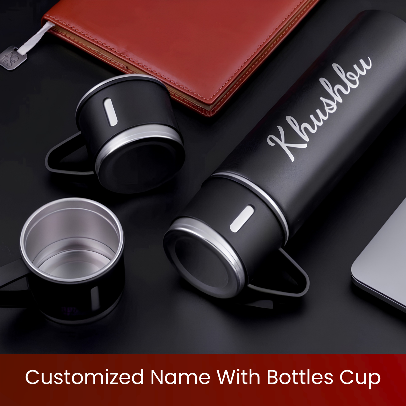 Customized Name With Bottles Cup