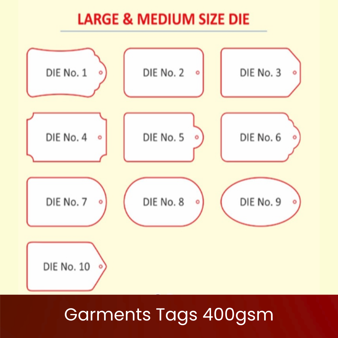 Garments Tags 400gsm - Image 4