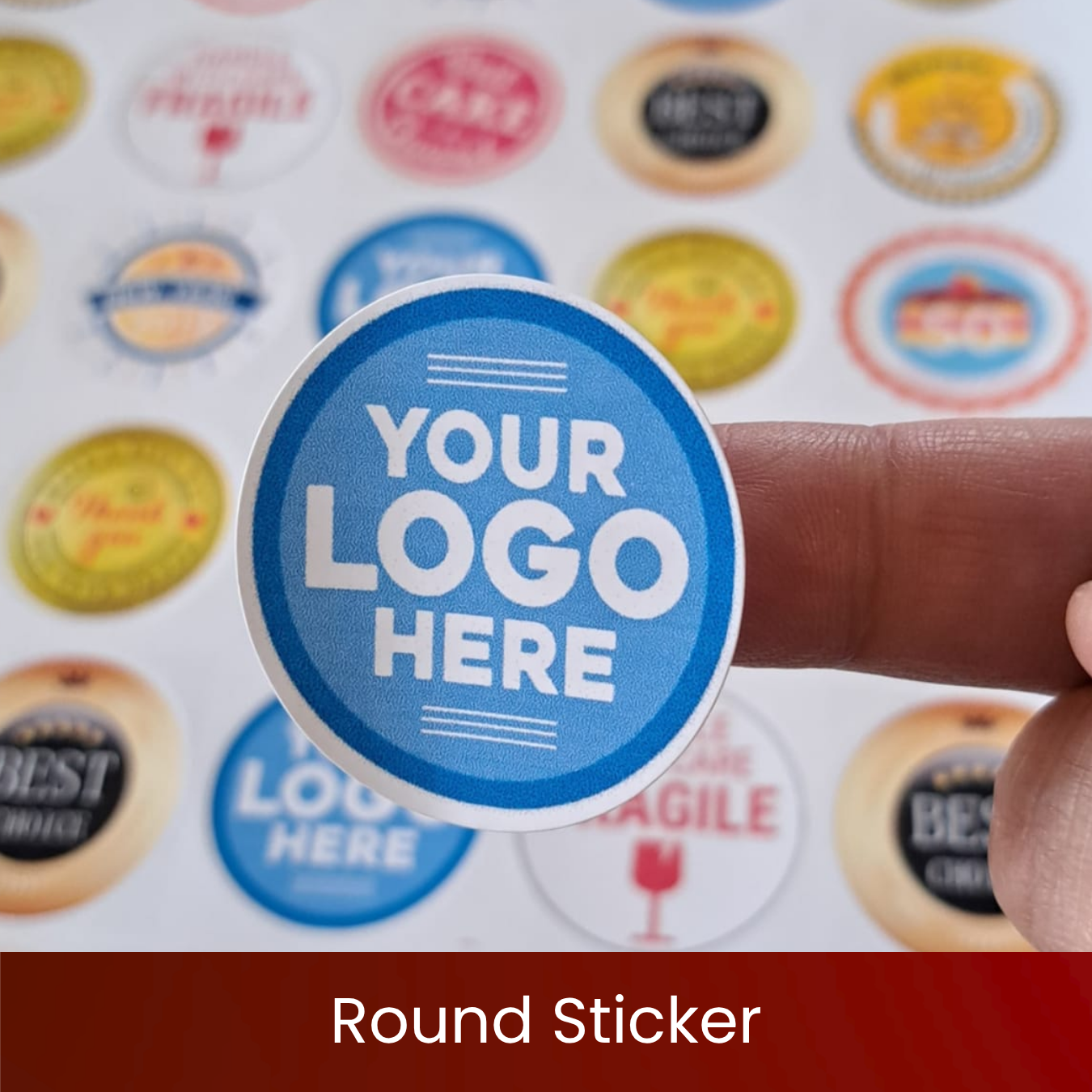Round Sticker