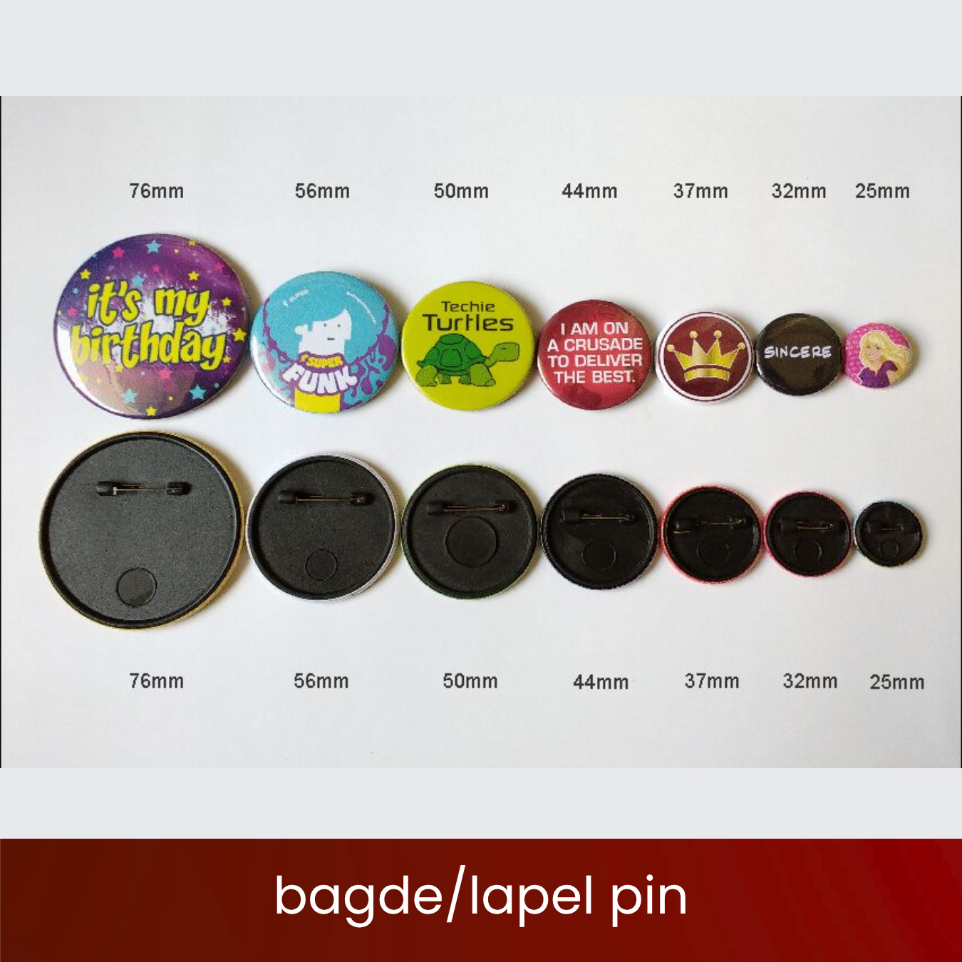 bagde/lapel pin